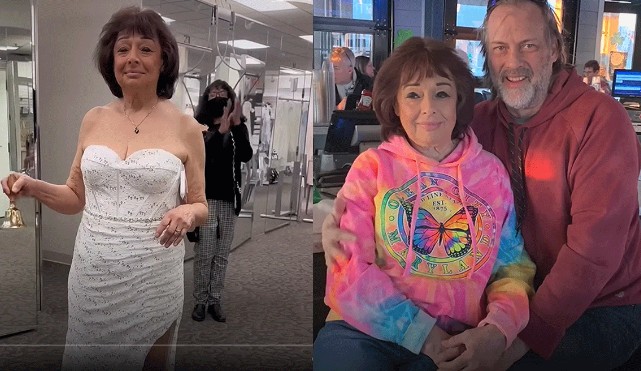 Clip bà cụ 80 tuổi diện váy cưới, tỏ rõ niềm hạnh phúc khi cưới bạn trai kém 20 tuổi