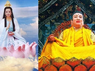 Trong 'Tây Du Ký', có ba đóa hoa sen vàng, một ở chỗ Quán Âm, một ở chỗ Như Lai, chỗ cuối cùng không ai dám đụng đến
