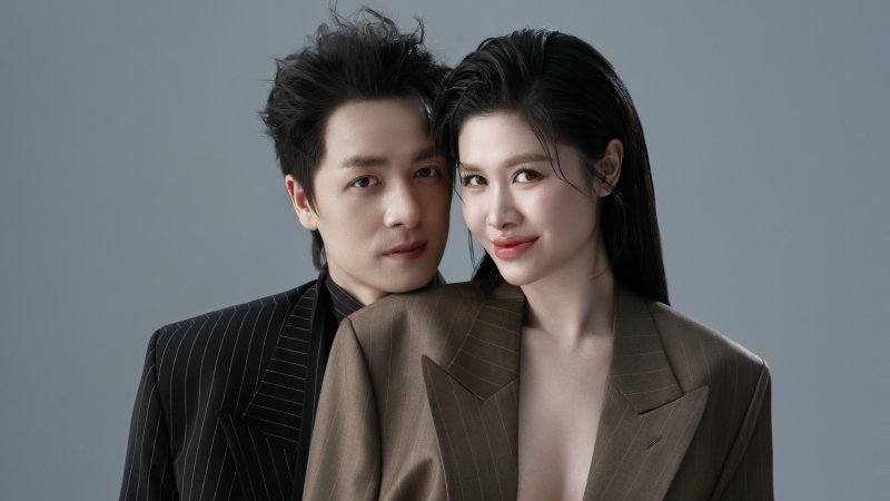 Đăng Khôi và bà xã Thuỷ Anh tình tứ hết nấc trong loạt ảnh bầu gây sốt