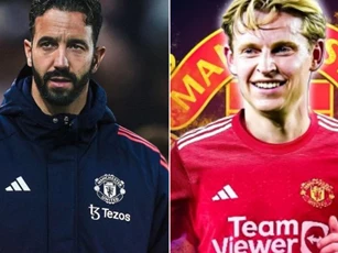 HLV Ruben Amorim bất ngờ muốn 'giải cứu' De Jong, Barcelona sẵn sàng cho không Manchester United?