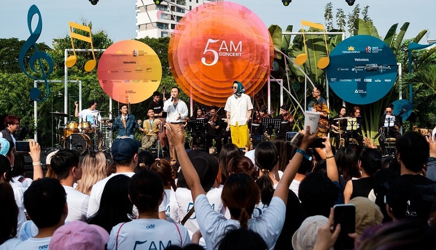 Đón bình minh Đà Lạt cùng dàn sao ‘khủng’ của 5AM Concert