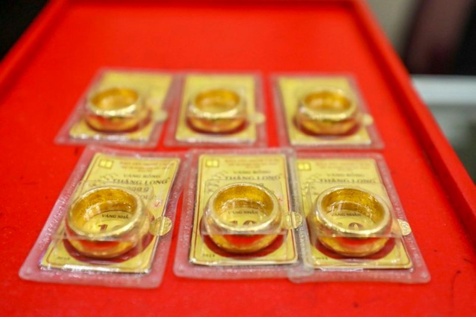 Vàng miếng, vàng nhẫn phục hồi nhẹ