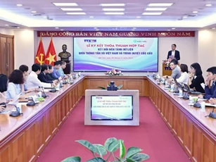 Thông tấn xã Việt Nam và Cốc Cốc hợp tác kết nối dữ liệu