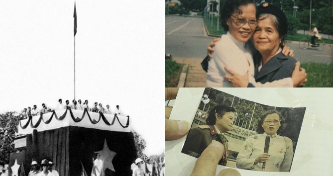 2 thiếu nữ kéo cờ Tổ quốc trong lễ Tuyên ngôn Độc lập: Bất ngờ thân thế, 1 người sau là vợ đại tướng