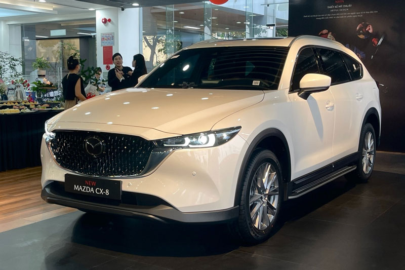 Chiêm ngưỡng Mazda CX-8 2024 vừa ra mắt Việt Nam, sẽ bàn giao ngay trong tháng 12