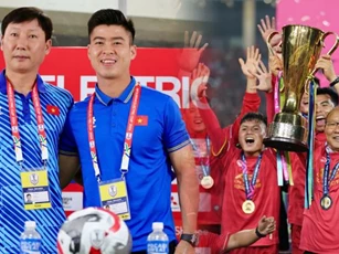ĐT Việt Nam được 'thần may mắn' tiếp sức, HLV Kim Sang Sik khởi đầu thuận lợi tại AFF Cup 2024