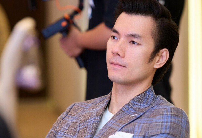 Diễn viên Nhan Phúc Vinh lịch lãm xuất hiện tại sự kiện