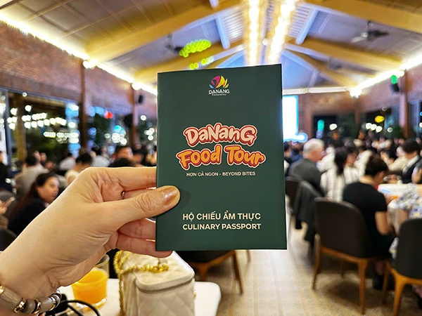 Hộ chiếu ẩm thực của chương trình Đà Nẵng Food Tour. Hộ chiếu ẩm thực của chương trình Đà Nẵng Food Tour.