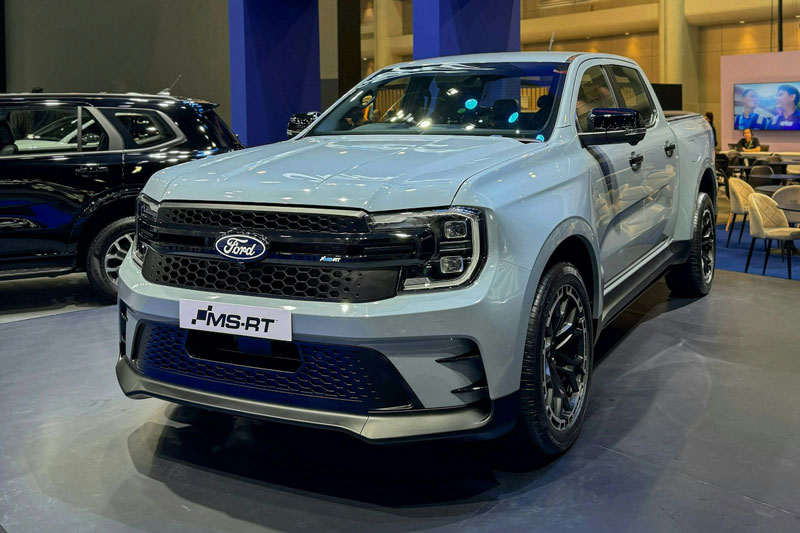 Cận cảnh Ford Ranger MS-RT: Thiết kế siêu ngầu, động cơ V6, giá rẻ hơn Raptor