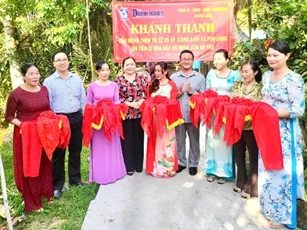Bình Đại - Bến Tre: Khánh thành cầu dân sinh tại xã Phú Long
