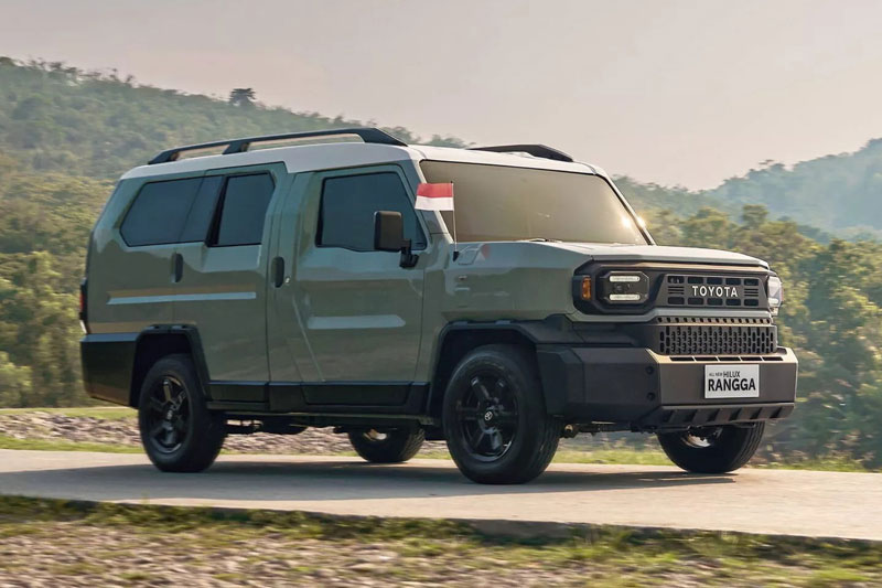 Bán tải Toyota Hilux Champ sắp có phiên bản SUV 7 chỗ, giá quy đổi dự kiến dưới 630 triệu đồng