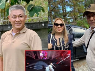 Mỹ Tâm gặp sự cố 'vồ ếch' khi đang diễn, Tùng Yuki nhanh chóng ứng biến khiến dân tình 'thở phào'