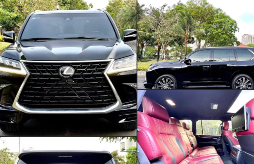 Sau 6 năm lăn bánh, xe sang Lexus LX 570 Super Sport lên sàn xe cũ với giá hấp dẫn
