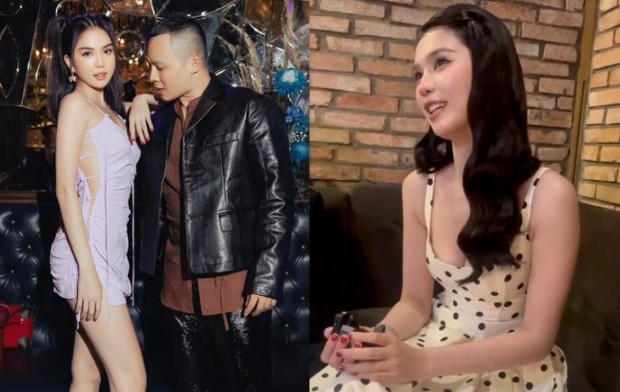 Ngọc Trinh phản ứng như thế nào khi bị hỏi chuyện nghỉ chơi với Vũ Khắc Tiệp?