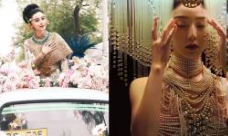 Phạm Băng Băng thử thách bản thân khi mặc váy ngọc trai xuyên thấu, khoe vóc dáng thanh tú