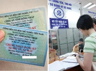 Thủ tục cấp lại chứng nhận đăng ký xe, biển số xe từ 01/01/2025
