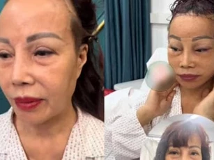 'Cô dâu 62 tuổi' Thu Sao hiện tại trông thế nào sau khi căng da mặt?