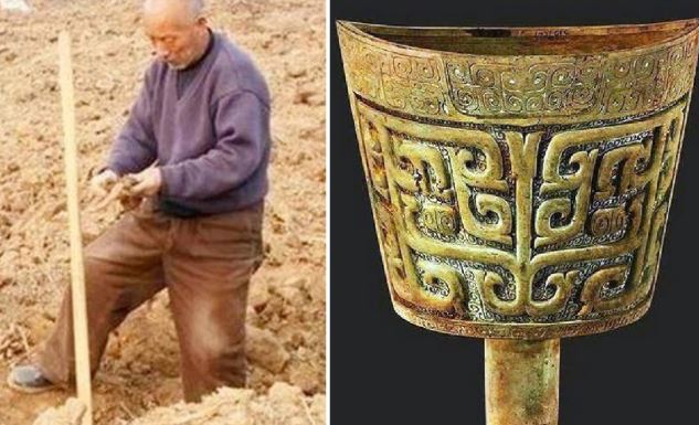 Nhặt được khối kim loại cũ kĩ, lão nông kinh ngạc khi biết đó là 'báu vật quốc gia' 3.000 tuổi