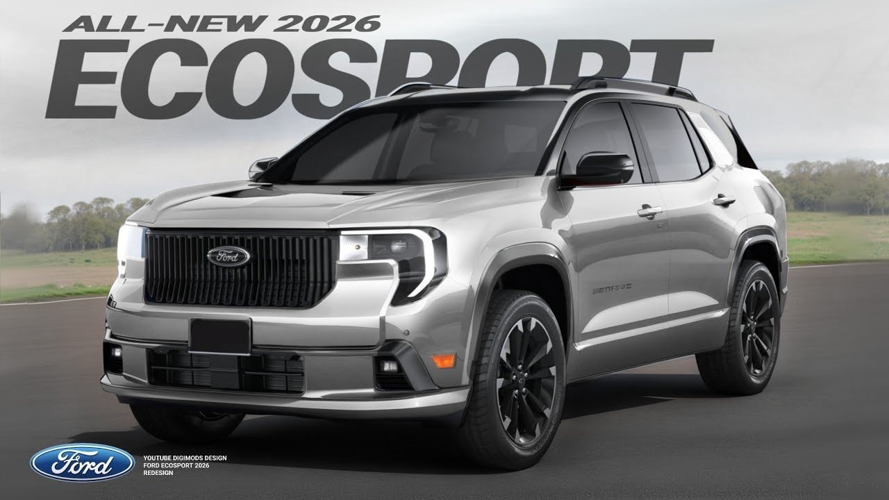 Hé lộ thời điểm ra mắt của Ford EcoSport thế hệ mới