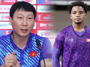 ĐT Việt Nam dẫn đầu AFF Cup 2024 ở một thống kê, HLV Kim Sang Sik thở phào trước trận gặp Singapore
