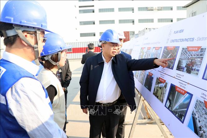 Thi công thần tốc, gấp rút đưa các dự án FDI vào sản xuất