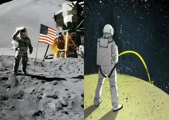 Điều gì sẽ xảy ra nếu phi hành gia đi tè trên mặt trăng? Hậu quả vô cùng kinh khủng