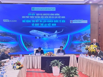 Đẩy mạnh dịch vụ logistics hàng không để phát triển du lịch Việt Nam 