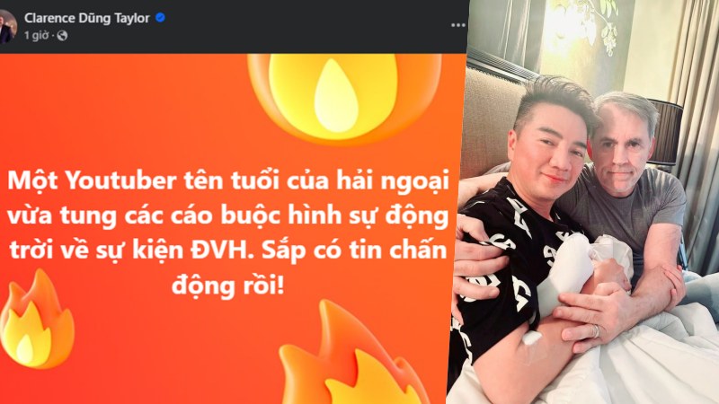 Dũng Taylor úp mở thông tin “chấn động”, “động trời” liên quan đến vụ kiện của Đàm Vĩnh Hưng