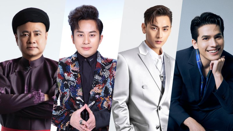 NSND Tự Long, Tùng Dương, Quốc Thiên, Isaac hát trong chương trình Chào năm mới 2025