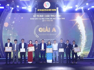 Trao Giải thưởng Báo chí tài nguyên và môi trường lần thứ VII