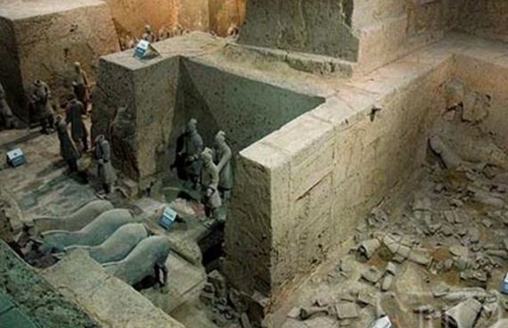 ‘Choáng’ với khối lượng thủy ngân có trong lăng mộ Tần Thủy Hoàng