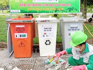 Từ 1/1/2025, không phân loại rác bị phạt đến một triệu đồng