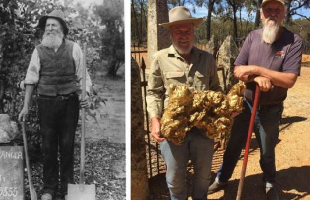 Đào được cục vàng nặng tới 72kg, 2 người đàn ông 'sốc' vì số tiền nhận được