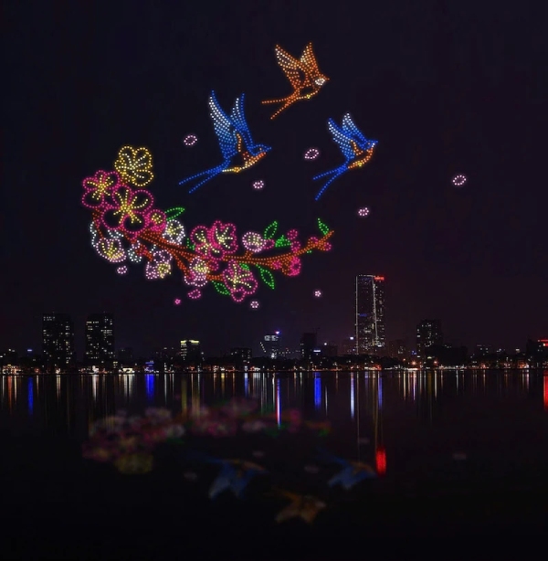 Hoà nhạc chào năm mới 2025: Điểm nhấn đặc biệt từ drone 