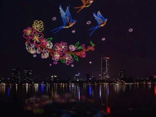 Hoà nhạc chào năm mới 2025: Điểm nhấn đặc biệt từ drone