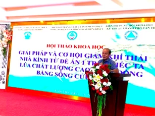Cơ hội lớn bán tín chỉ carbon từ mô hình trồng lúa phát thải thấp