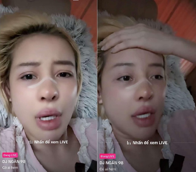 Ngân 98 livestream tiết lộ bị bố ruột tống tiền, nói rõ mối quan hệ giữa mẹ ruột và mẹ Lương Bằng Quang