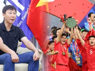 HLV Kim Sang-sik nói điều thật lòng sau AFF Cup 2024, chỉ thẳng vấn đề của bóng đá Việt Nam