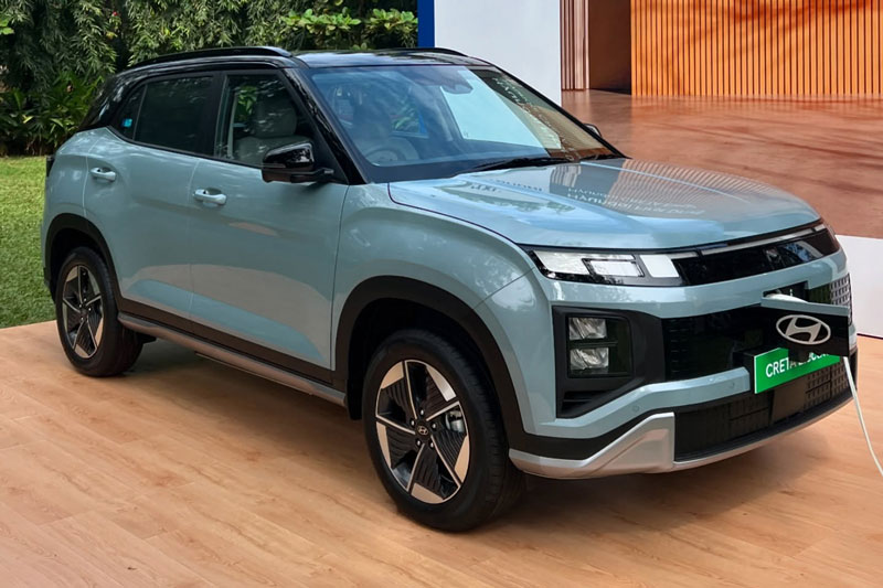 Chiêm ngưỡng vẻ đẹp của Hyundai Creta EV vừa trình làng