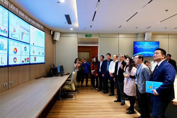 Hà Nội: Quận Ba Đình khai trương Trung tâm quản lý, tổng hợp và phân tích dữ liệu