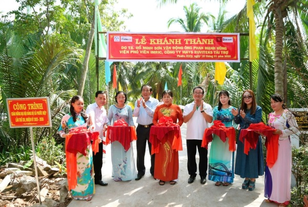 Bến Tre: Khánh thành cầu dân sinh xã Phước Hiệp, món quà Tết ý nghĩa