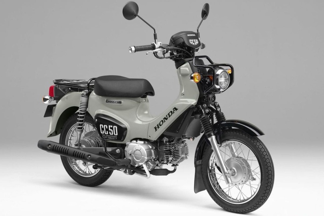 Honda Cross Cub 50 2025 trình làng, chạy tối đa 400 km với một bình xăng đầy