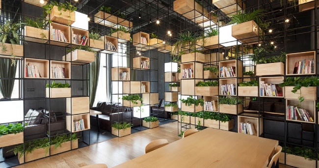 Xu hướng văn phòng 'xanh' cao cấp