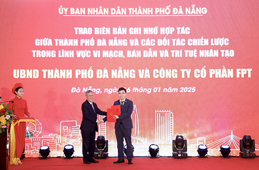 FPT hợp tác cùng Đà Nẵng phát triển công nghệ bán dẫn và AI