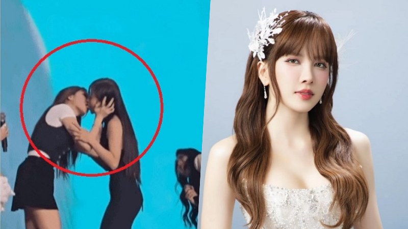 Màn 'khóa môi' chấn động của Thiều Bảo Trâm với một 'chị đẹp' khiến dân tình rần rần