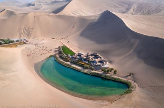 Tiết lộ ốc đảo giữa sa mạc lớn nhất châu Á: Tồn tại khoảng 2.000 năm, được mệnh danh ‘thiên đường’