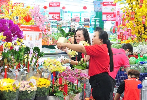 TP Hồ Chí Minh: Sức mua tăng mạnh ngày cận Tết