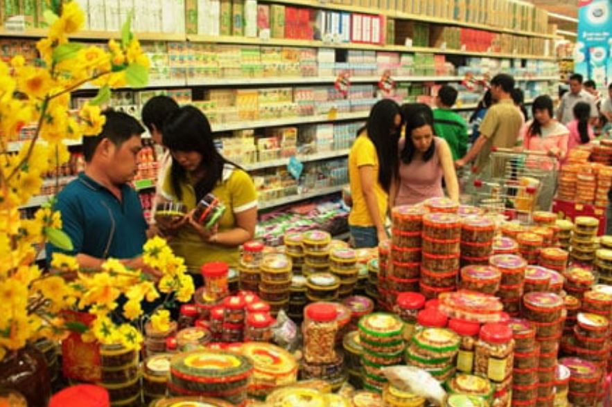 Thị trường hàng hóa Tết Nguyên đán Ất Tỵ ổn định