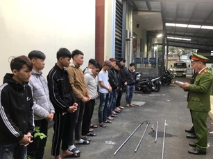 Bắt nhóm ‘quái xế’ gây rối đường phố Đà Nẵng đêm giao thừa