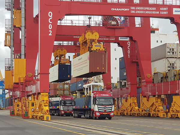 Quảng Nam: THACO khánh thành bến đón tàu 5 vạn tấn cảng quốc tế Chu Lai